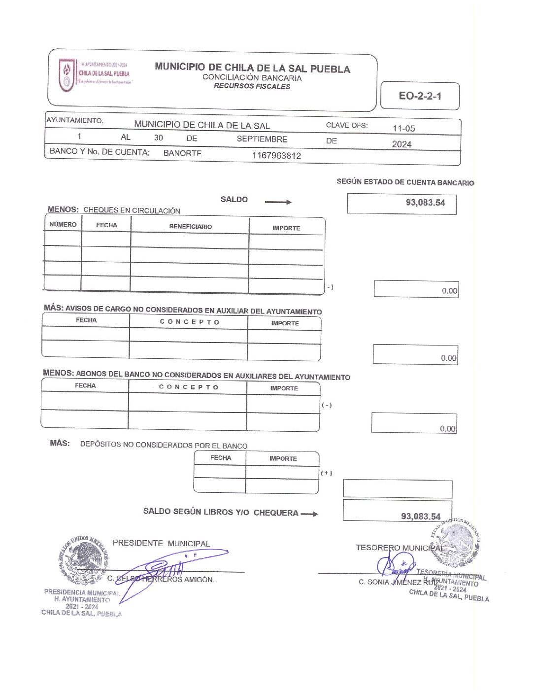 Conciliaciones Bancarias