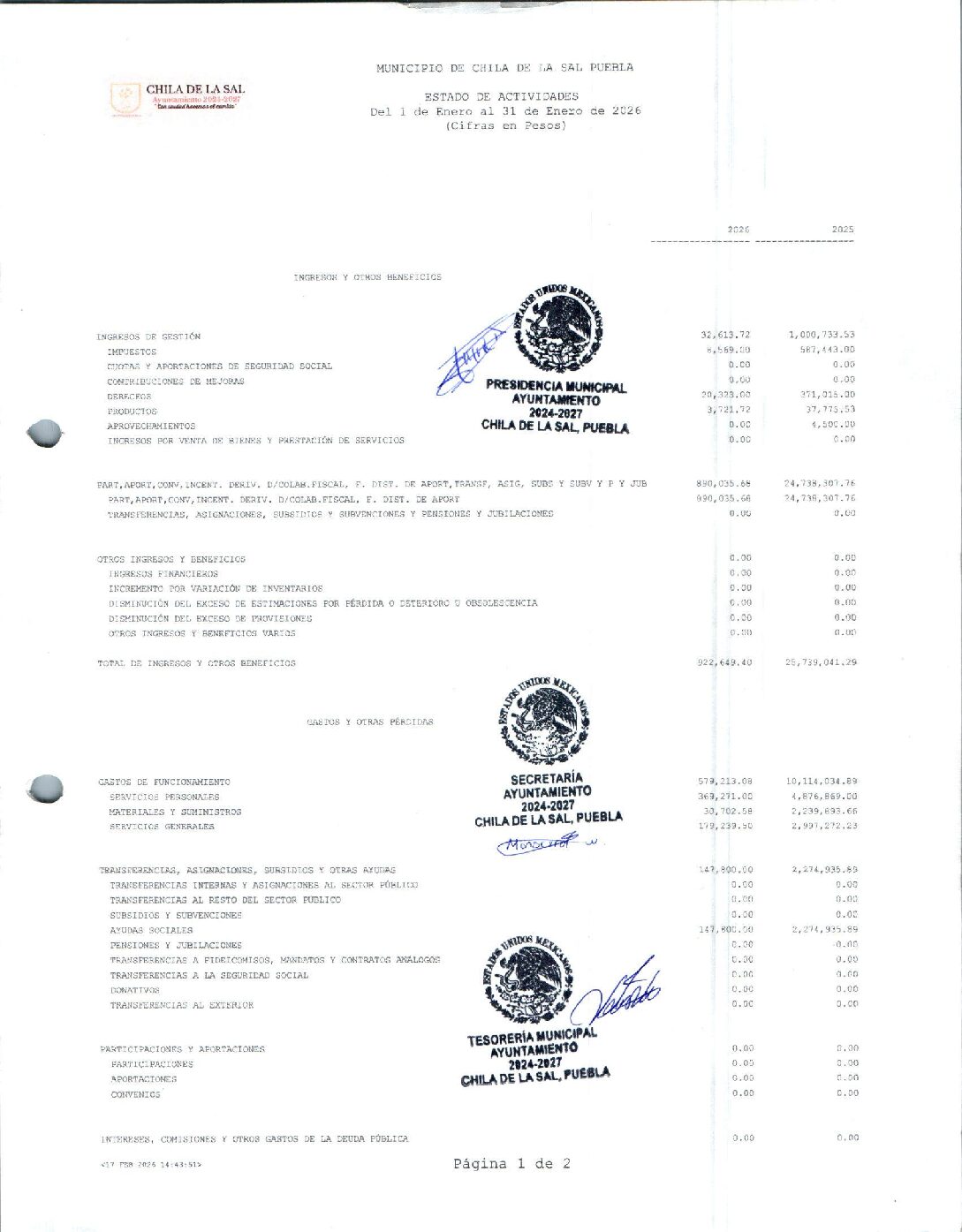 01 ESTADO DE ACTIVIDADES 012026