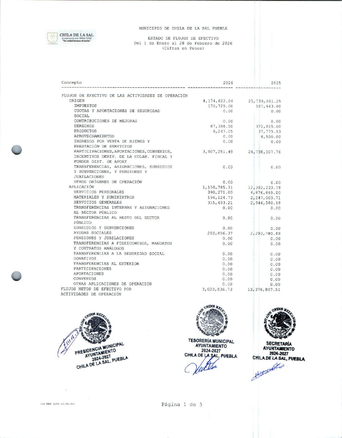 05 ESTADO DE FLUJOS DE EFECTIVO 022026
