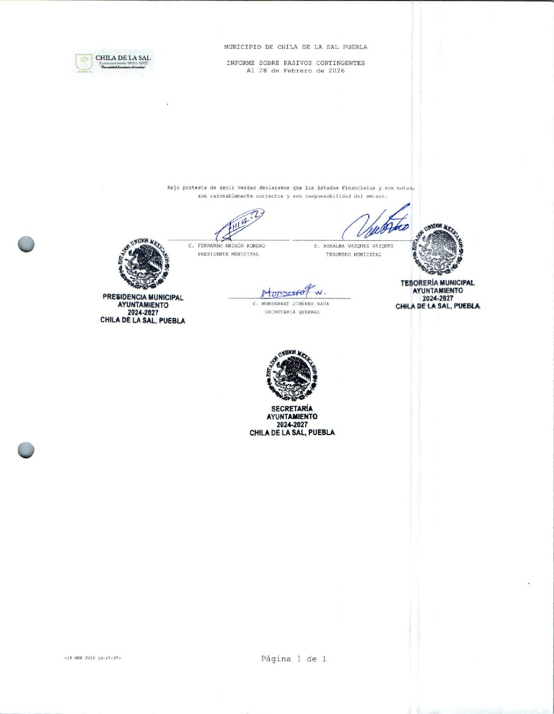 06 INFORME SOBRE PASIVOS CONTINGENTES 022026