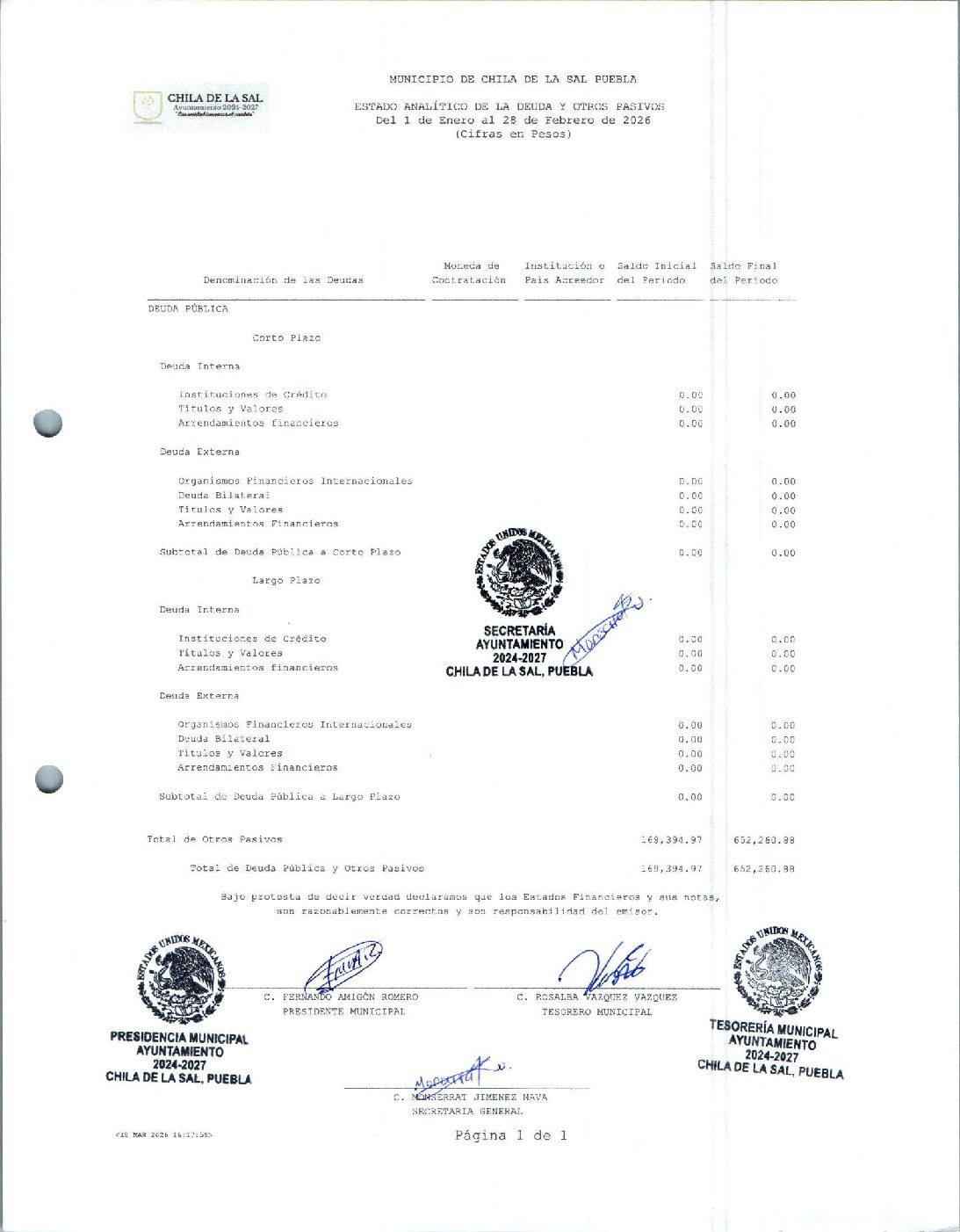 08 ESTADO ANALITICO DE LA DEUDA Y OTROS PASIVOS 022026