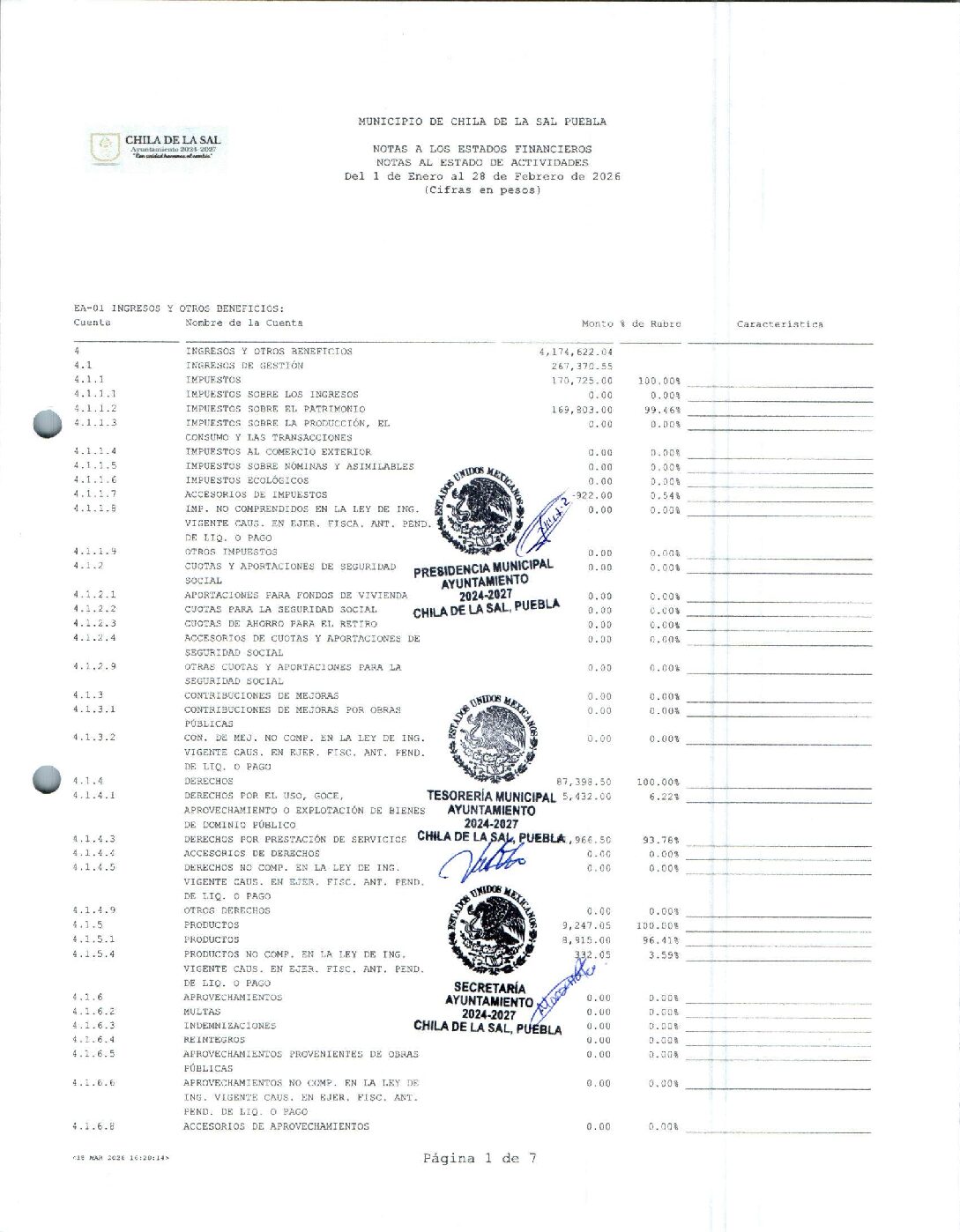 09 NOTAS AL ESTADO DE ACTIVIDADES 022026