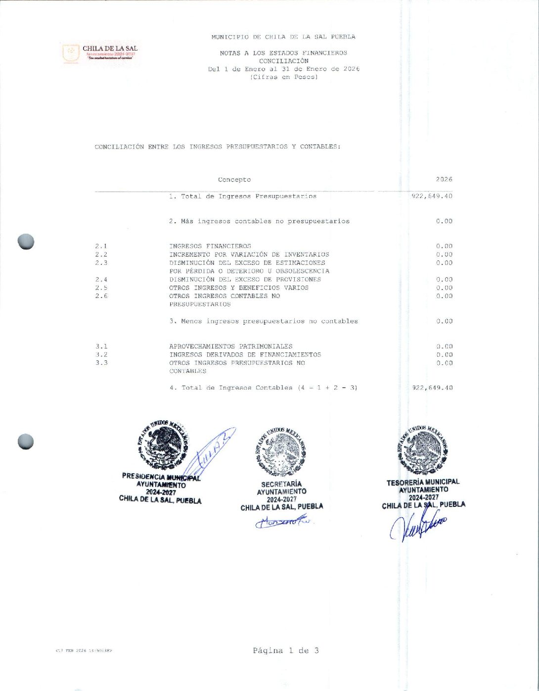 14 CONCILIACIONES 012026