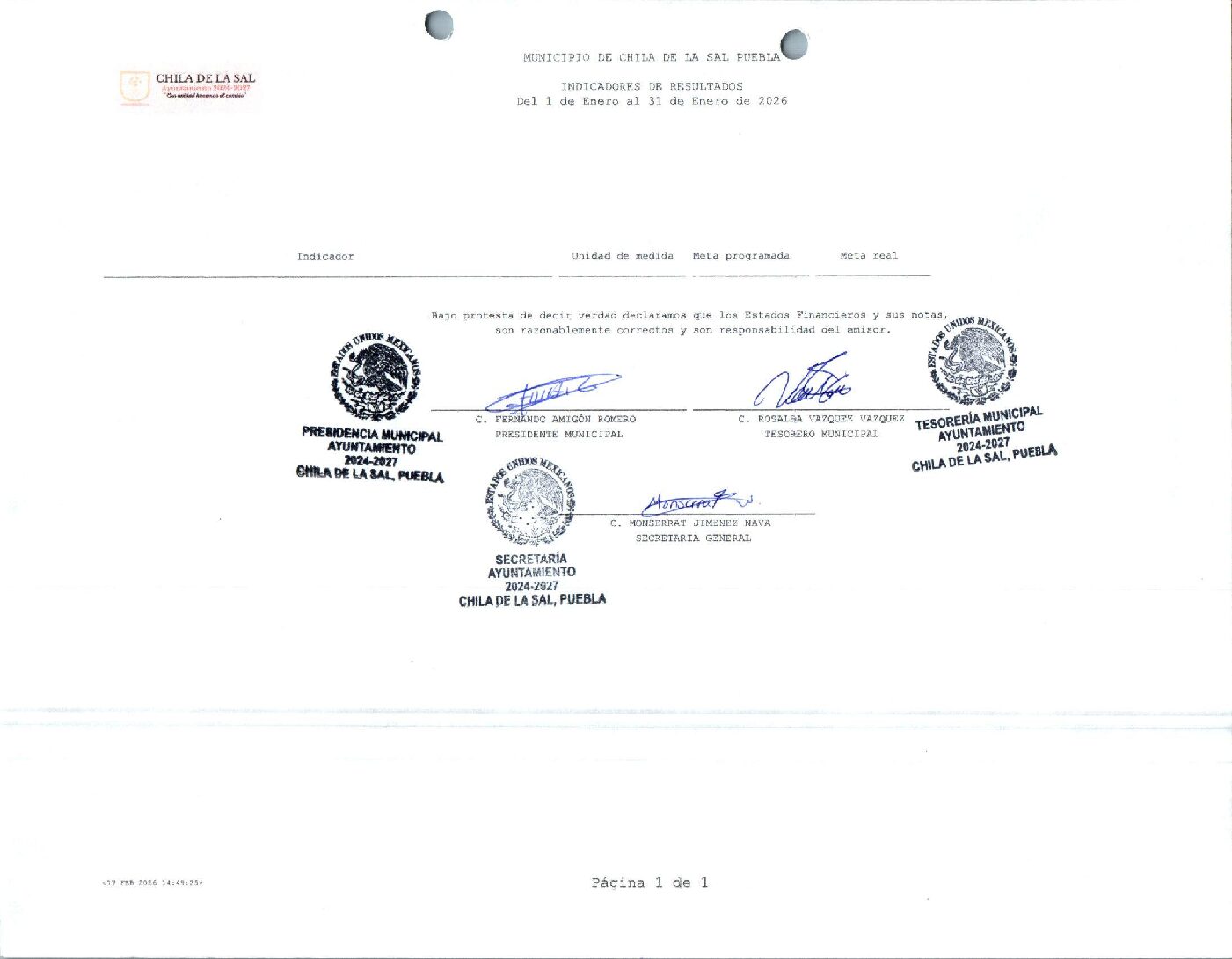 24 INDICADORES DE RESULTADOS 012026