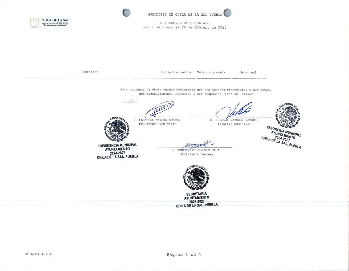 24 INDICADORES DE RESULTADOS 022026