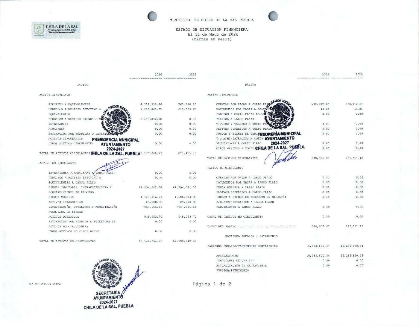 02 Estado De Situación Financiera