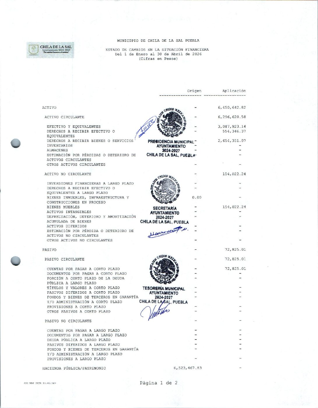 04 Estado De Cambios En La Situación Financiera