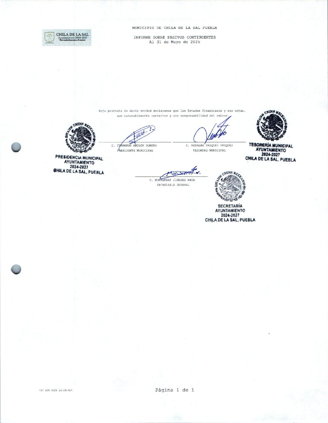06 Informe Sobre Pasivos Contingentes