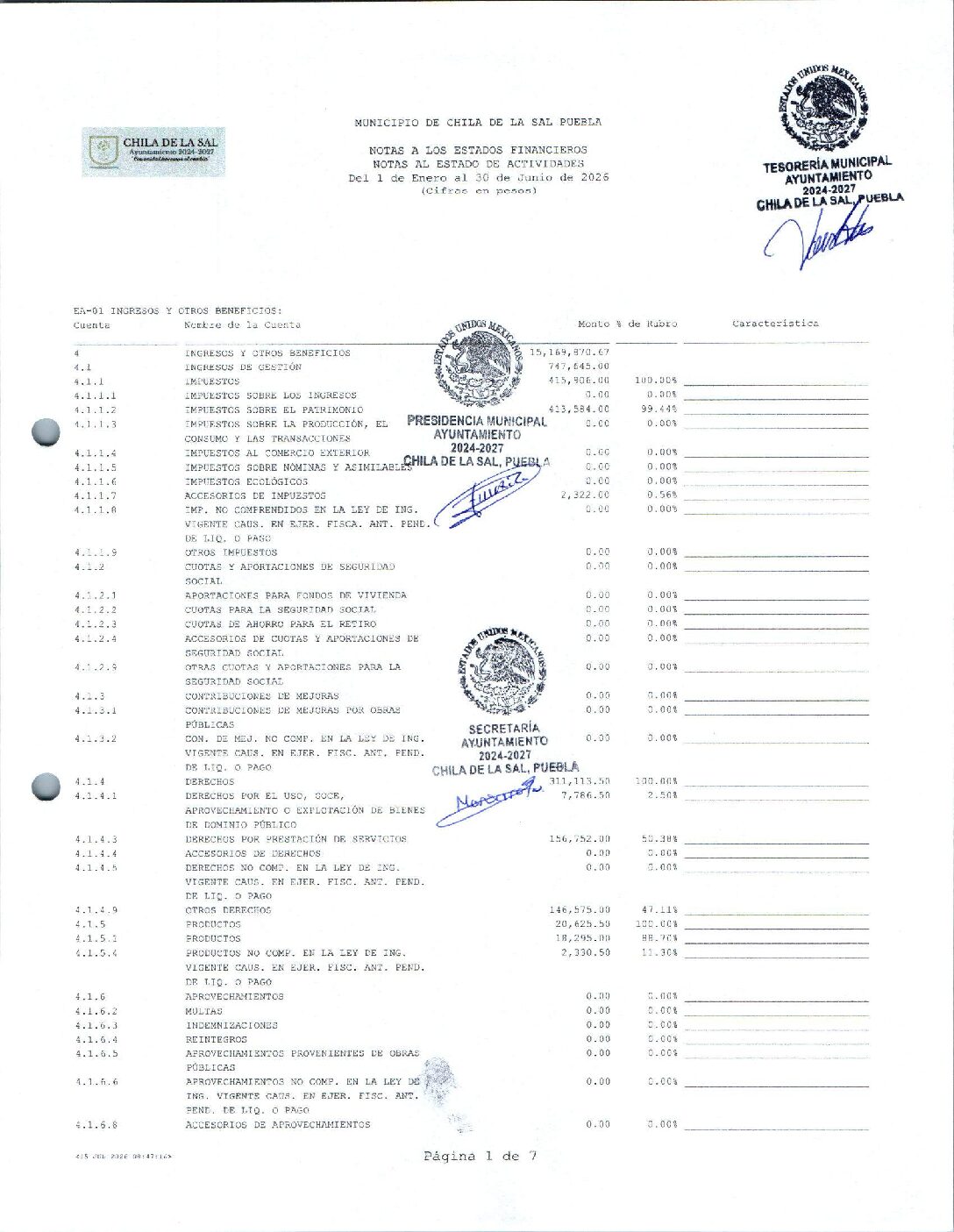 09 Notas Al Estado De Activades