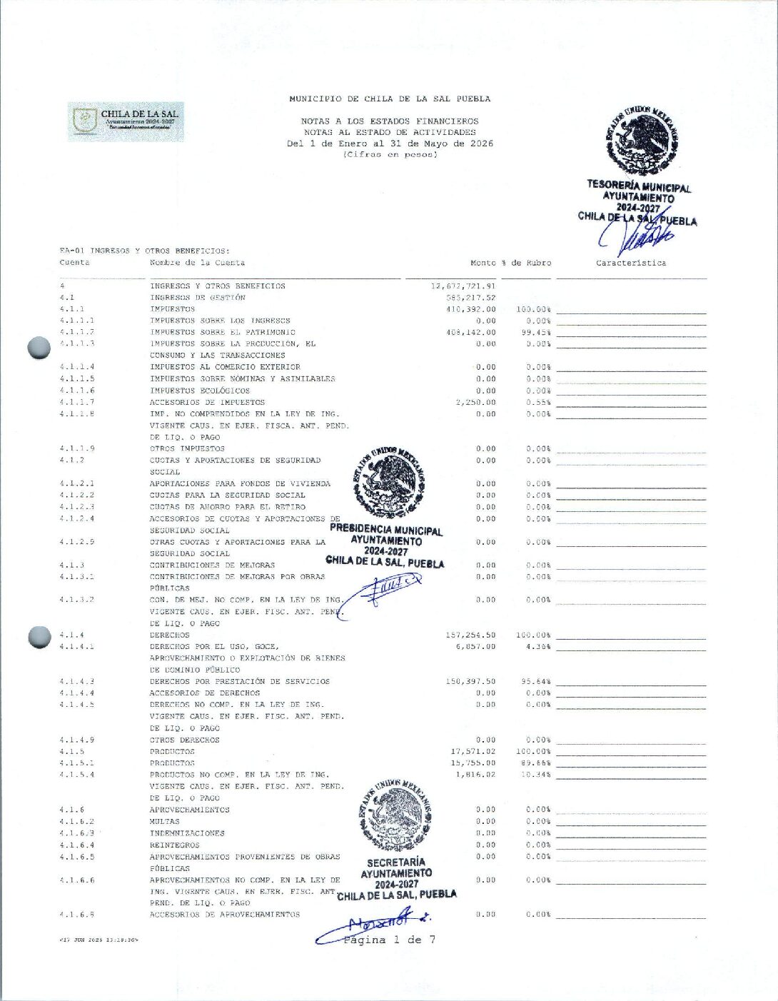 09 Notas Al Estado De Actividades