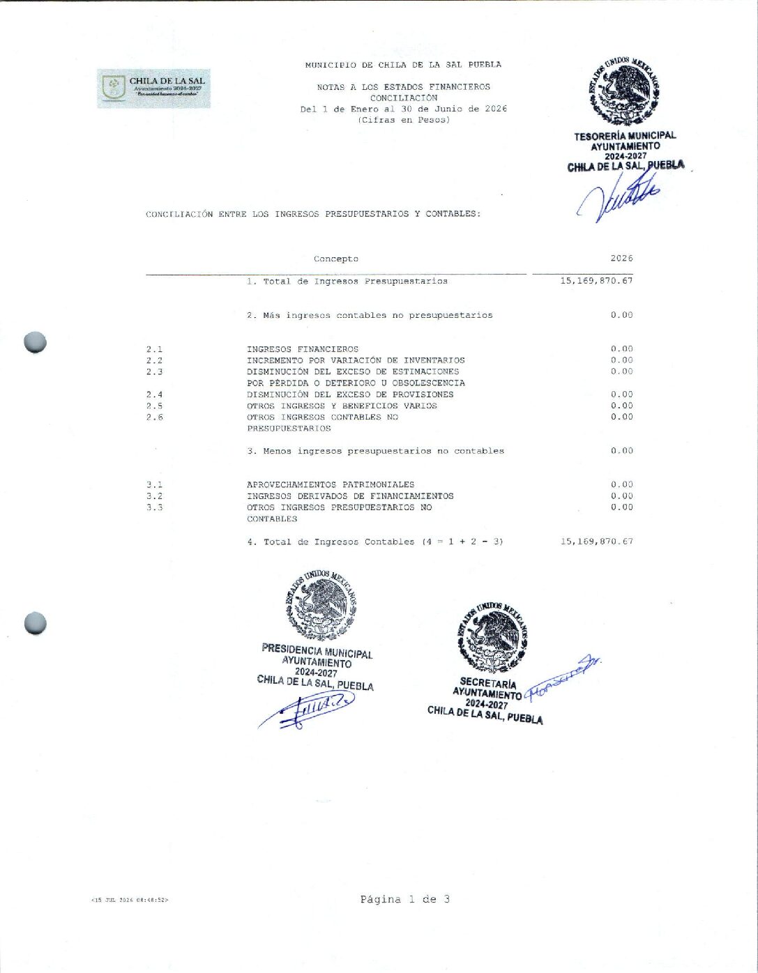 14 Conciliaciones