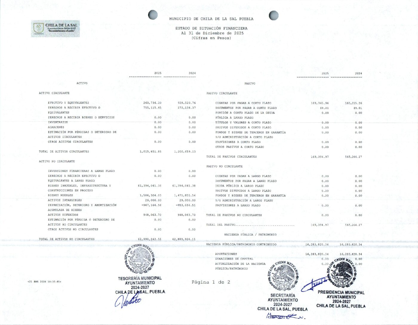 02 Estado De Situación Financiera