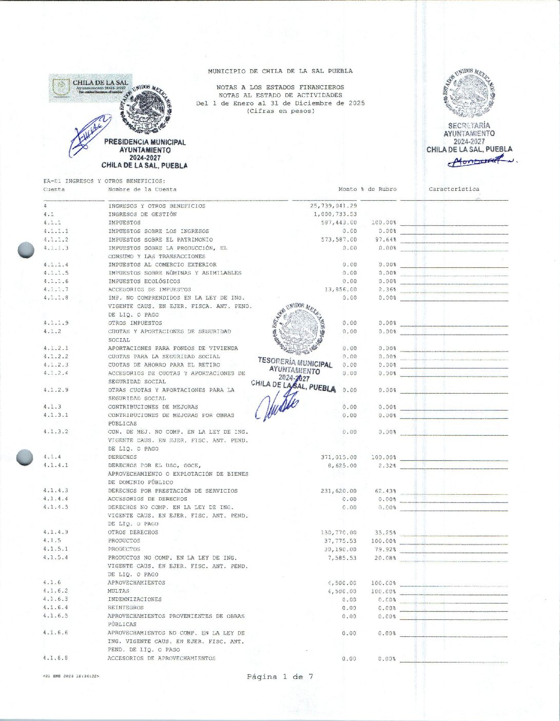 09 Notas Al Estado De Actividades